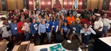 AFT President Randi Weingarten shared thoughts on campaigning with up-and-coming PSRP leaders.